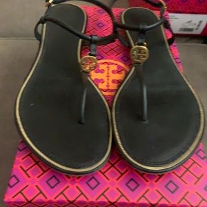 Tory Burch Emmy Black Sandals
